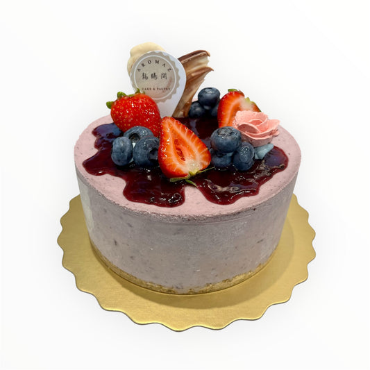 Blueberry Mousse Cheesecake